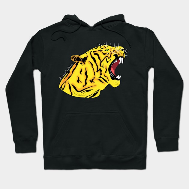 tiger Hoodie by MARK ASHKENAZI